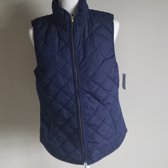Old Navy Jackets & Coats Nwt Old Navy Quilted Vest Navy Blue M Poshmark